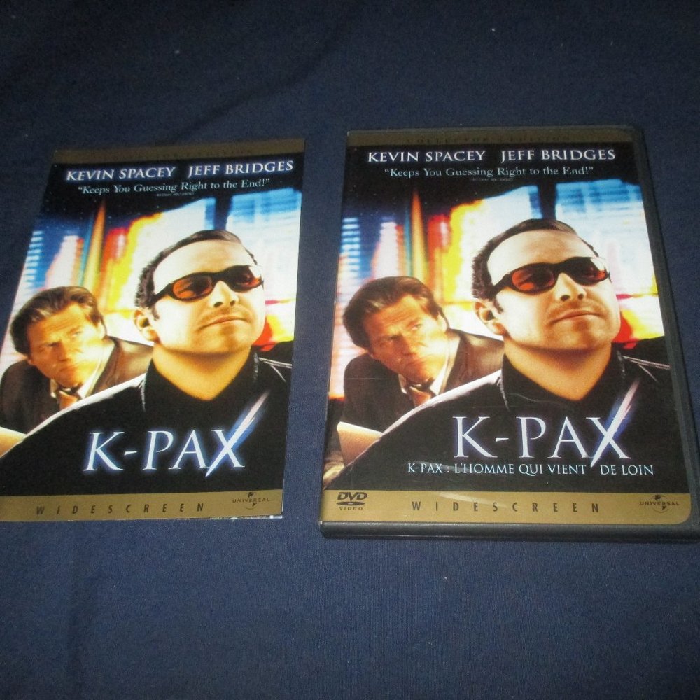 K-Pax (DVD, 2001) Kevin Spacey and Jeff Bridges